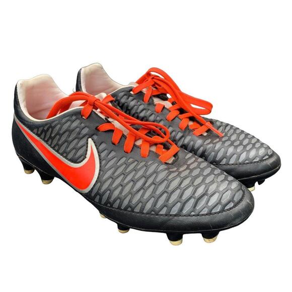 Nike Magista Orden FG Womens Soccer Cleats 658569-061 Blk/Bright Crimson Sz 7.5 - Picture 1 of 8